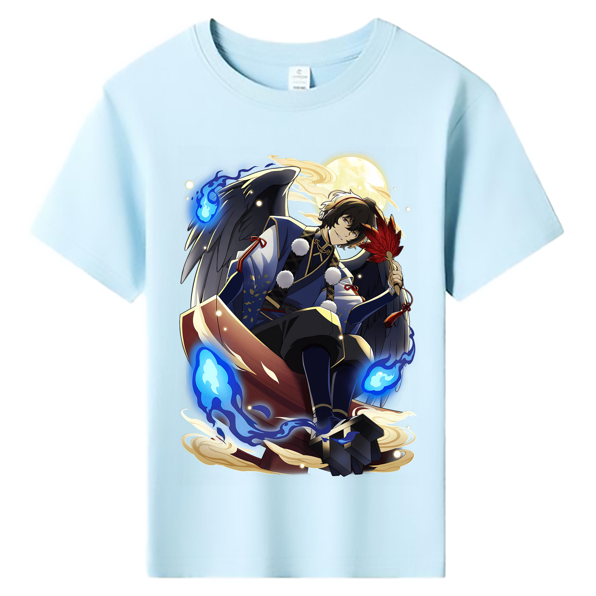 （画像用） 文豪ストレイドッグス Bungo Stray Dogs 綿100％キッズTシャツ（フロントプリント）